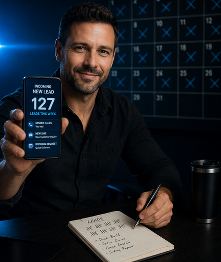 Local business owner working with Techwave Solutions